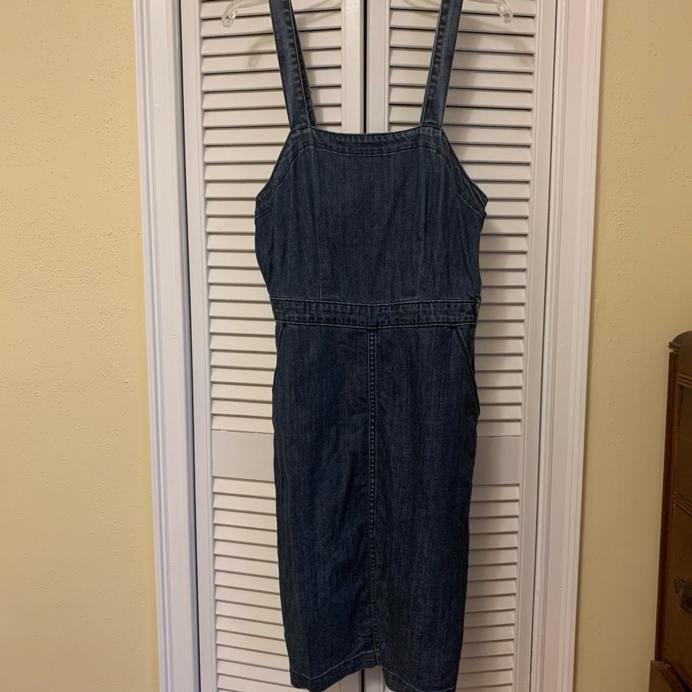 Universal thread denim romper